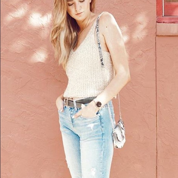 Cropped Knit Tank - Picture 1 of 4